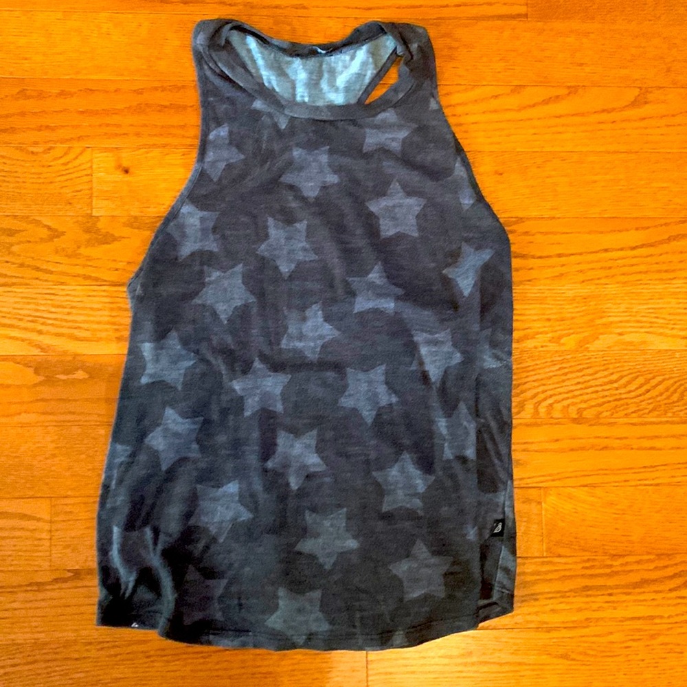 Terez Burn Out Racer Back Tank Top